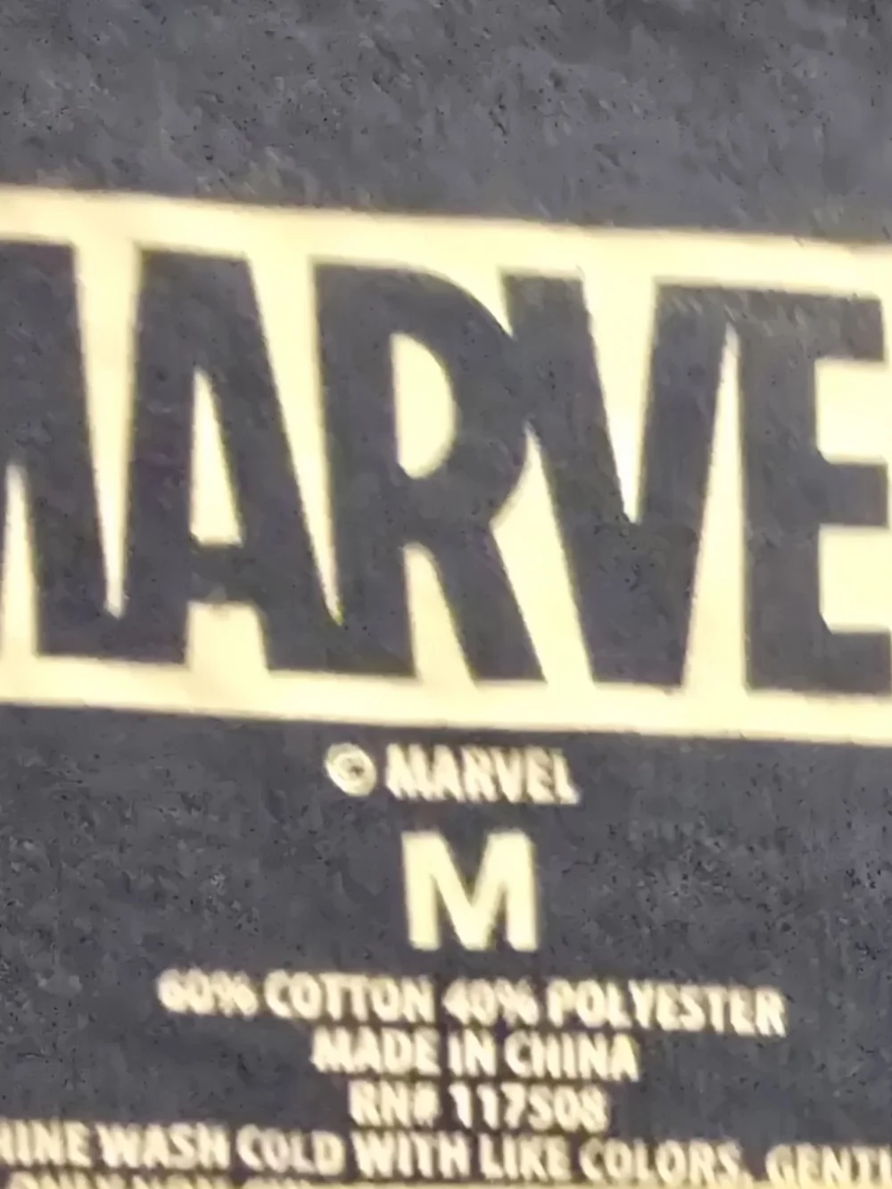 Marvel Captain America Navy Blue Graphic Kids Tee - Picture 2 of 2